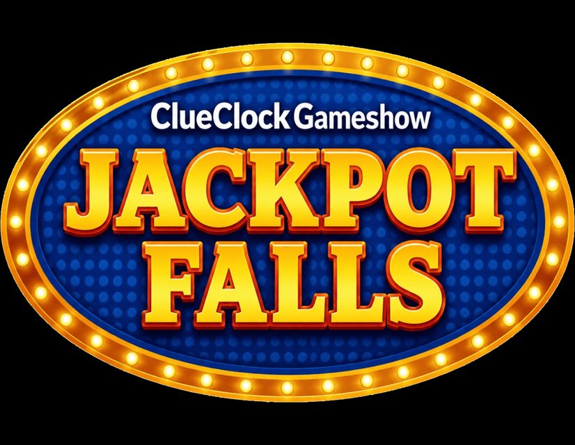 Jackpot Falls game show ClueClock